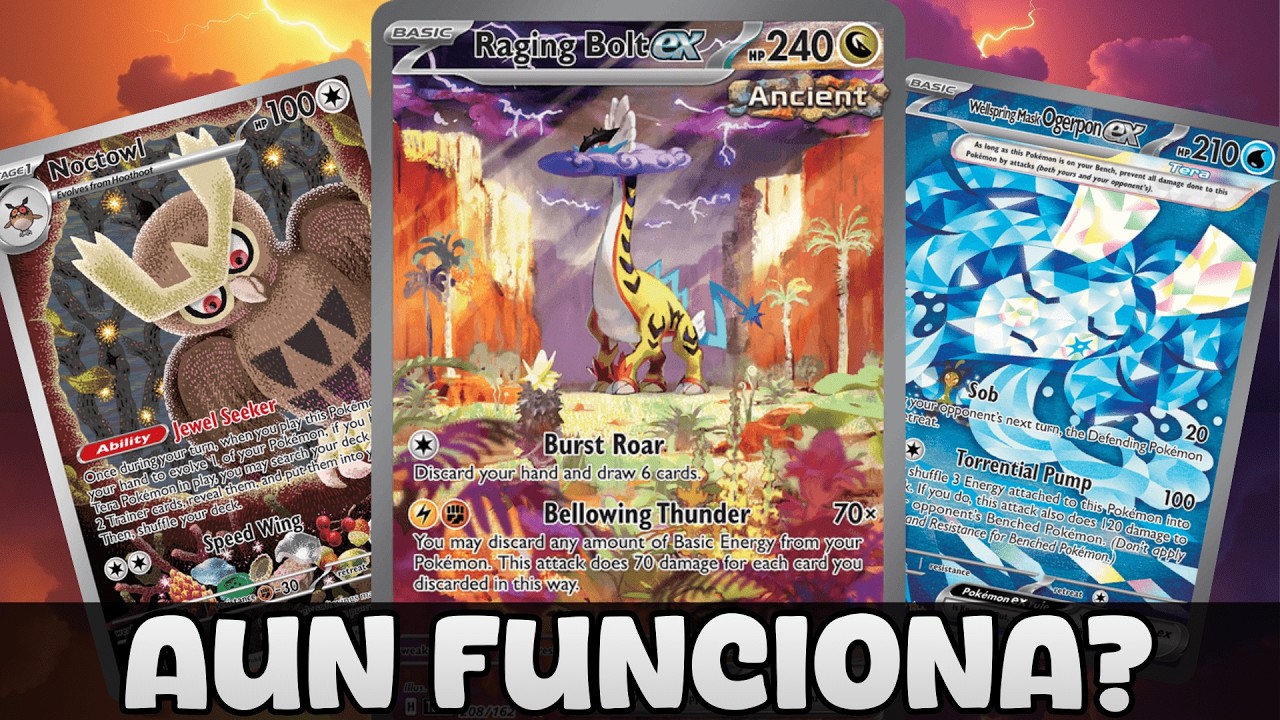 ¿Aún funciona Raging Bolt ex? El deck subestimado que sigue ganando torneos | Pokemon TCG