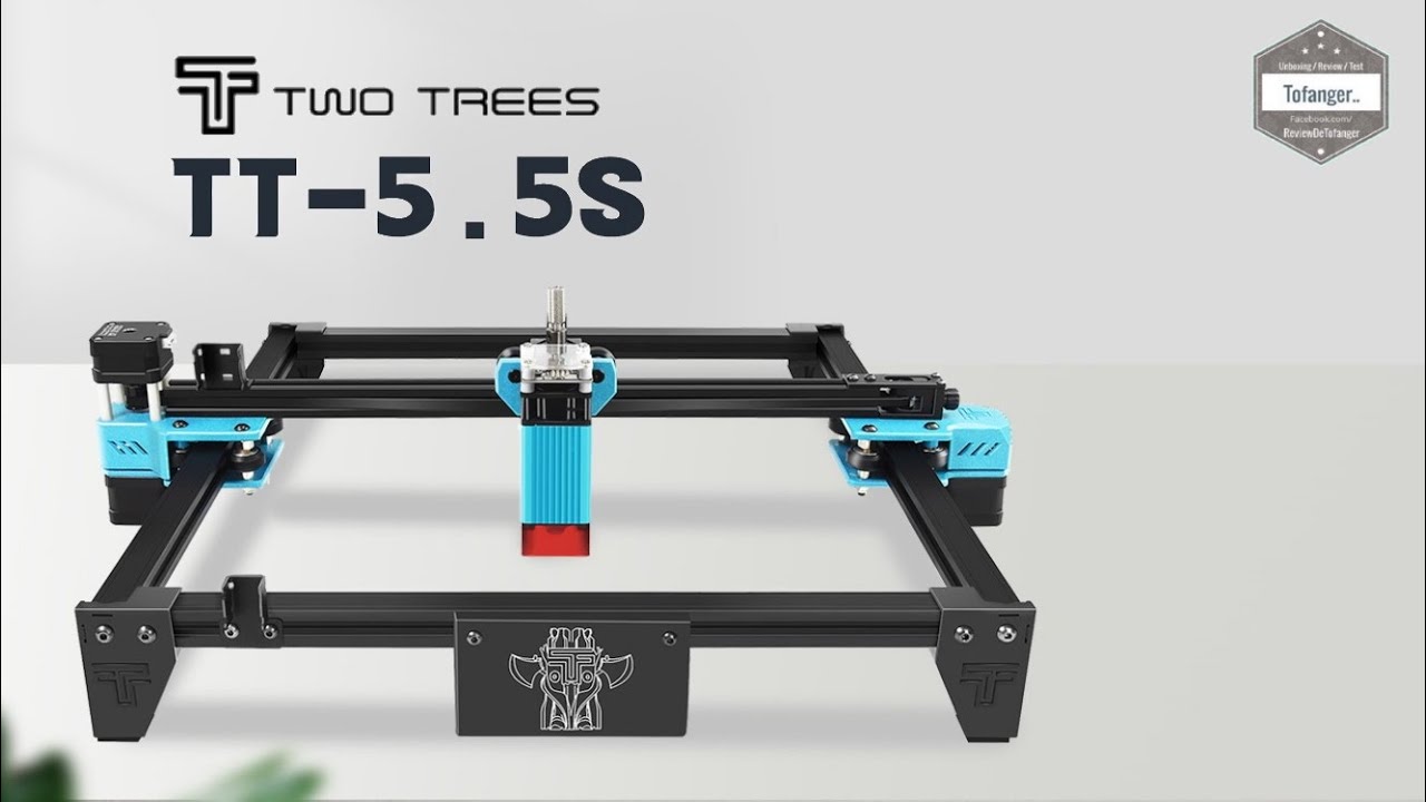 Twotrees Totem S 40W LD + FAC 5W 5.5W - 300x300 - LaserGRBL - Лазерная гравировка - Распаковка