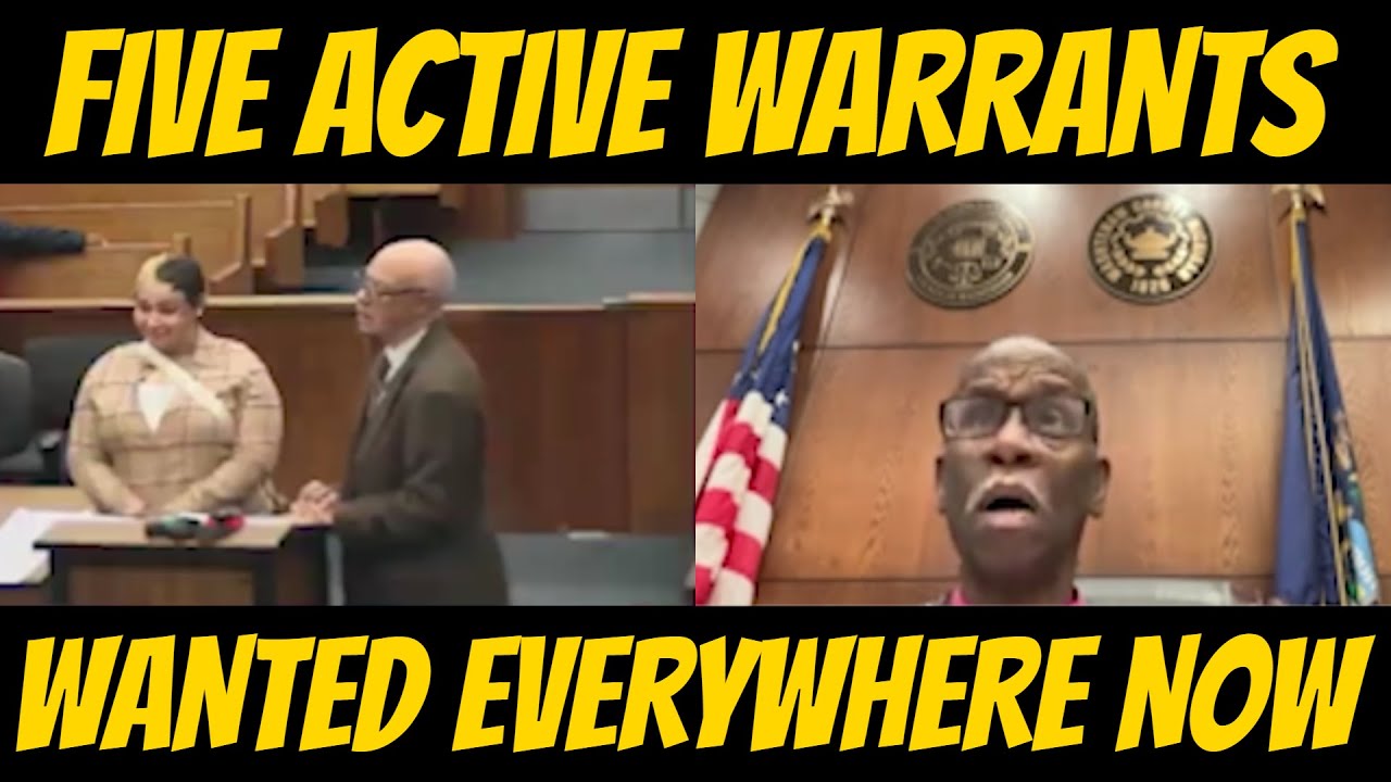 She Walks Into Court With 5 Active Warrants