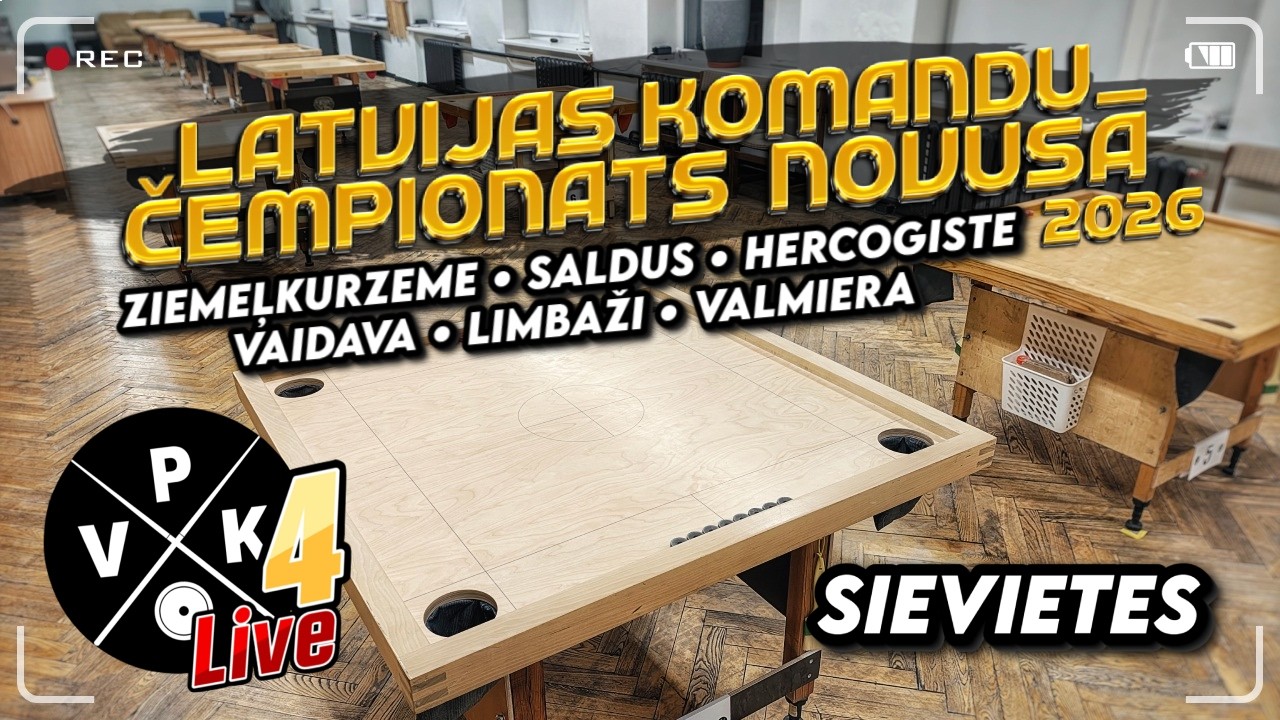 VpkNovuss Live #243-G3 • Latvijas Komandu Čempionāts Novusā Sievietēm 2026 • 3. Posms • 28.02.2026