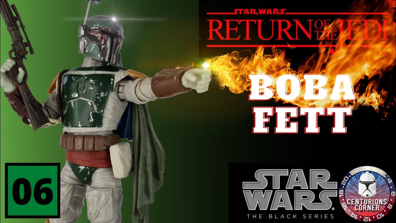 Star Wars The Black Series Deluxe Boba Fett Return of the Jedi