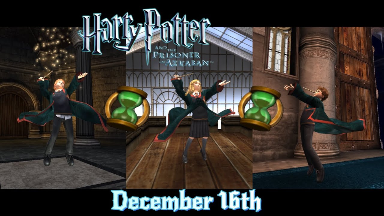 December 16th: Let's Play Harry Potter and the Prisoner of Azkaban - Casual Spell Speedruns!