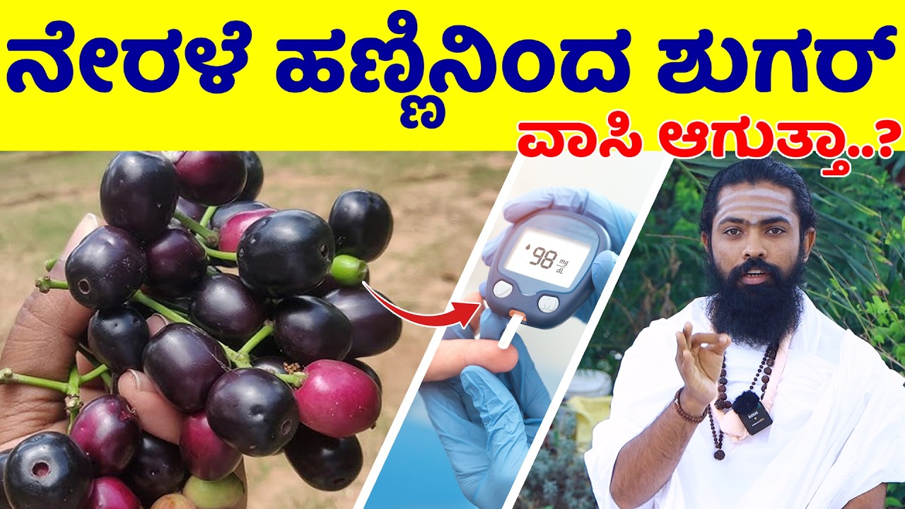 ನೇರಳೆ ಹಣ್ಣು ಶುಗರ್ ವಾಸಿ ಮಾಡುತ್ತಾ..! ನೇರಳೆ ಹಣ್ಣಿನ 15 ಲಾಭಗಳು | Nerale Hannu Benefits in Kannada
