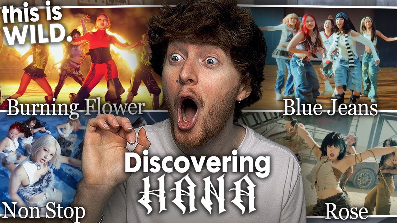 DISCOVERING HANA! (Rose, Burning Flower, Non Stop, Blue Jeans | Reaction)