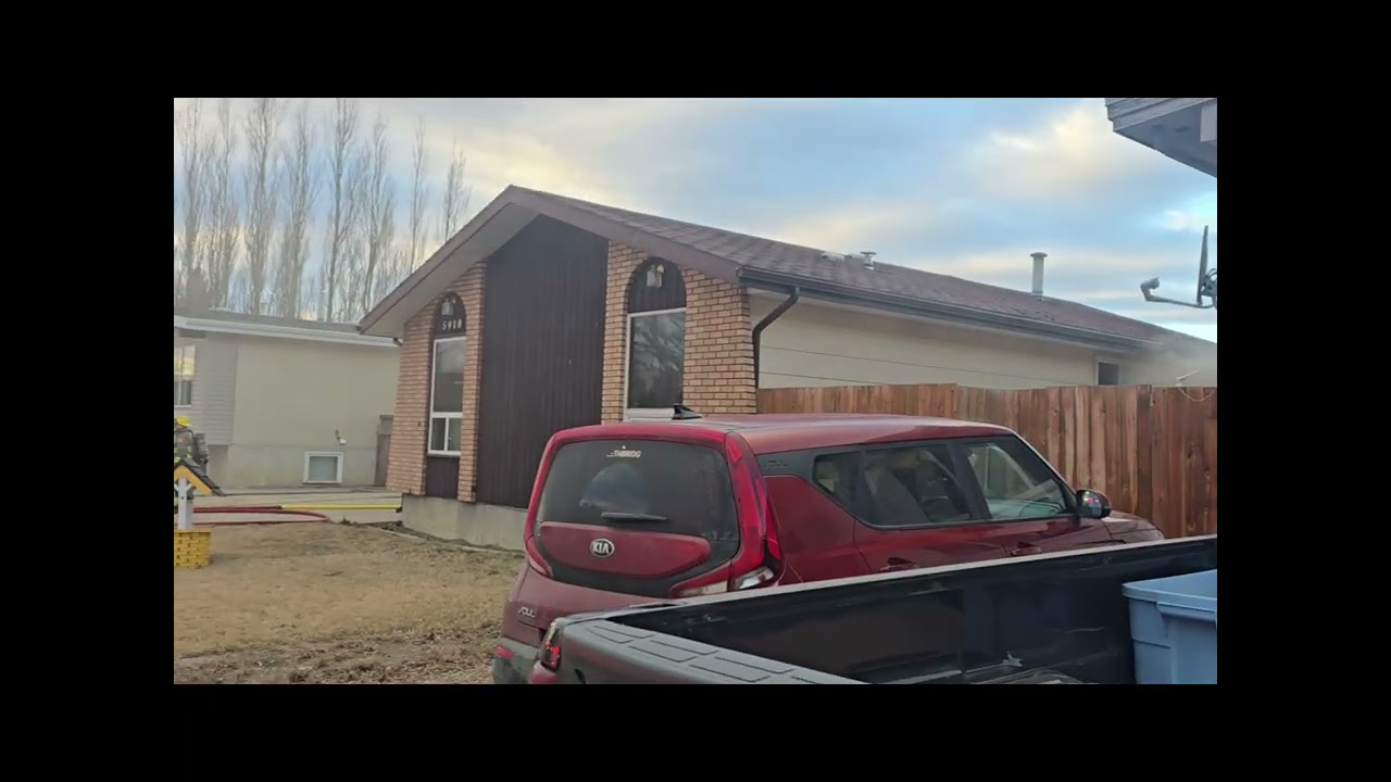 Taber Structure Fire on 50th St | Fire Extinguished