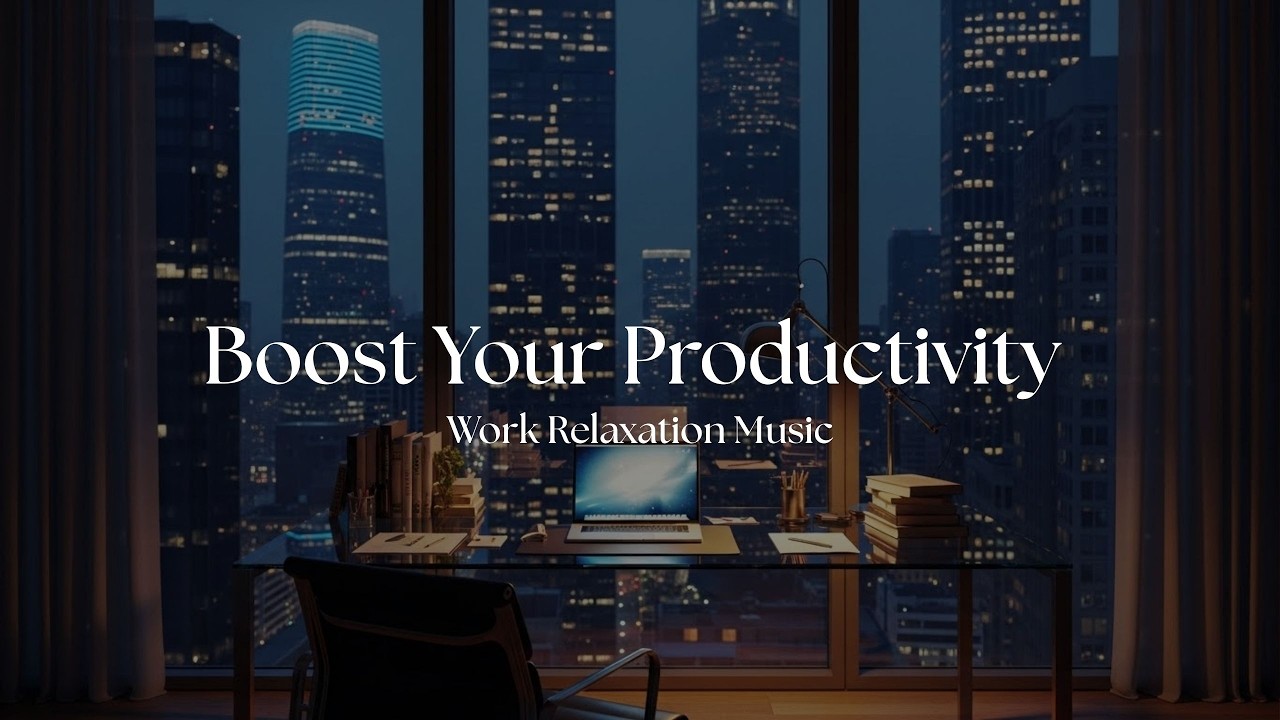 Transform Your Office Into A Sanctuary: Relaxing Music for Workers | Slow Down & Breathe