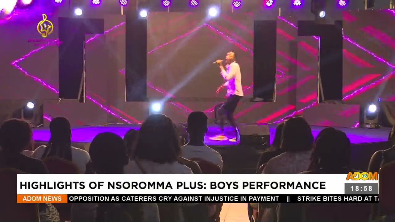 Highlights of Nsoromma Plus: Boys Performance &ndash; Anigyee Kasee - Adom TV News (22-11-22)