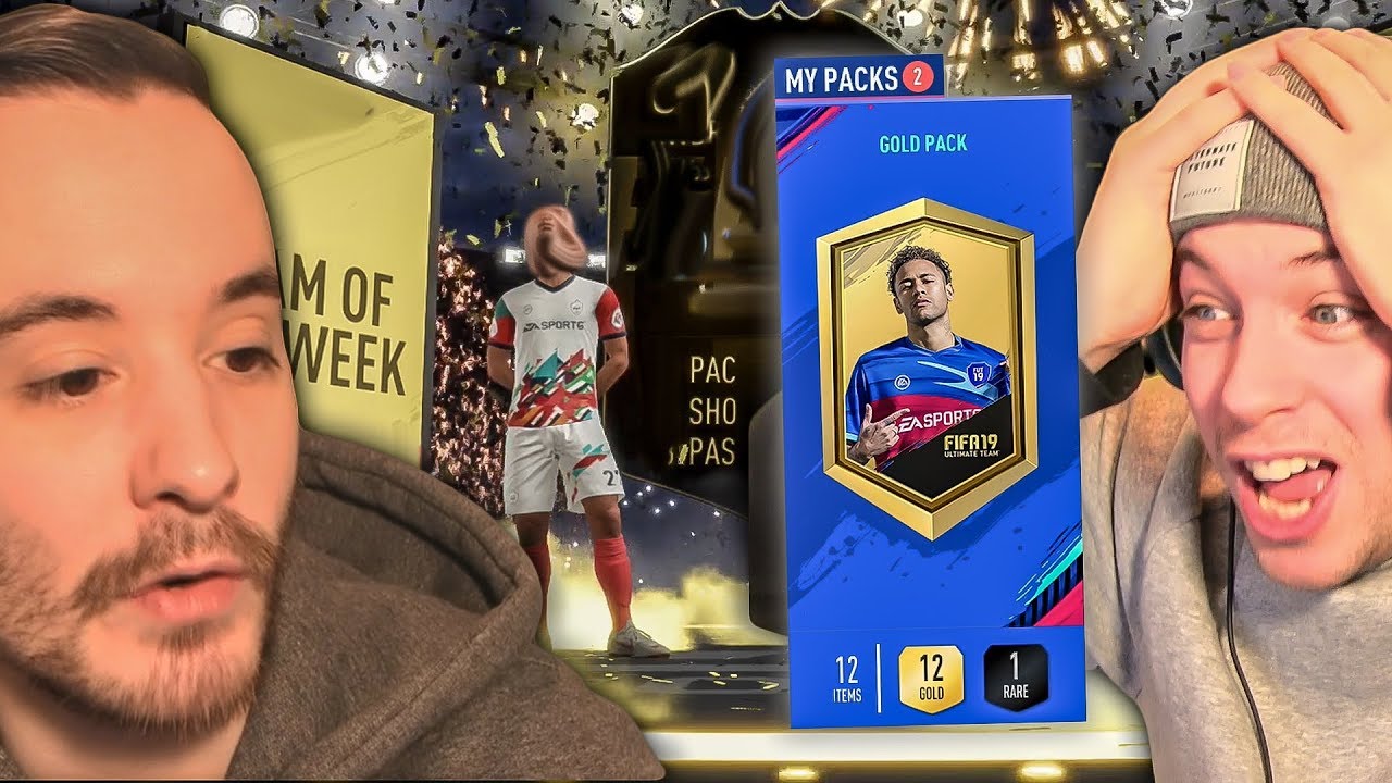 OMFG WHAT AN INSANE FREE PACK, WHAT THE!!! - FIFA 19 ULTIMATE TEAM PACK OPENING