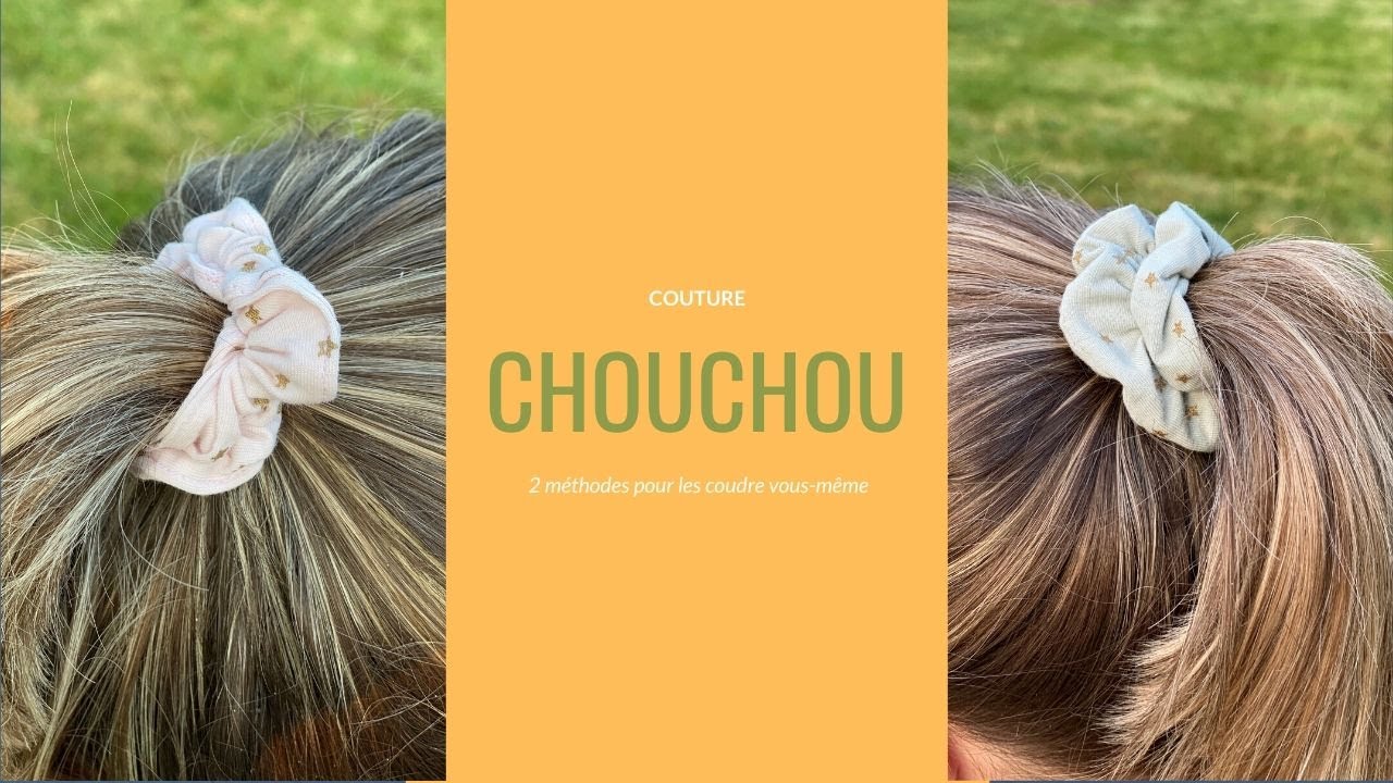 TUTO Couture - 2 méthodes pour faire des chouchous - La Belle Mercerie