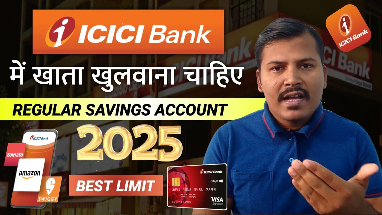 Icici Bank Regular Savings Account Charges & features full review in hindi 2025 || finance banking