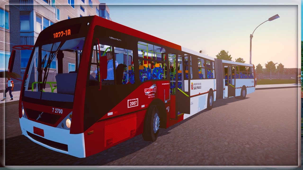 [PROTON BUS SIMULATOR]  Caio Millennium II - Volvo B12M - PASSAGEIROS CHATOS no ÔNIBUS I +G27
