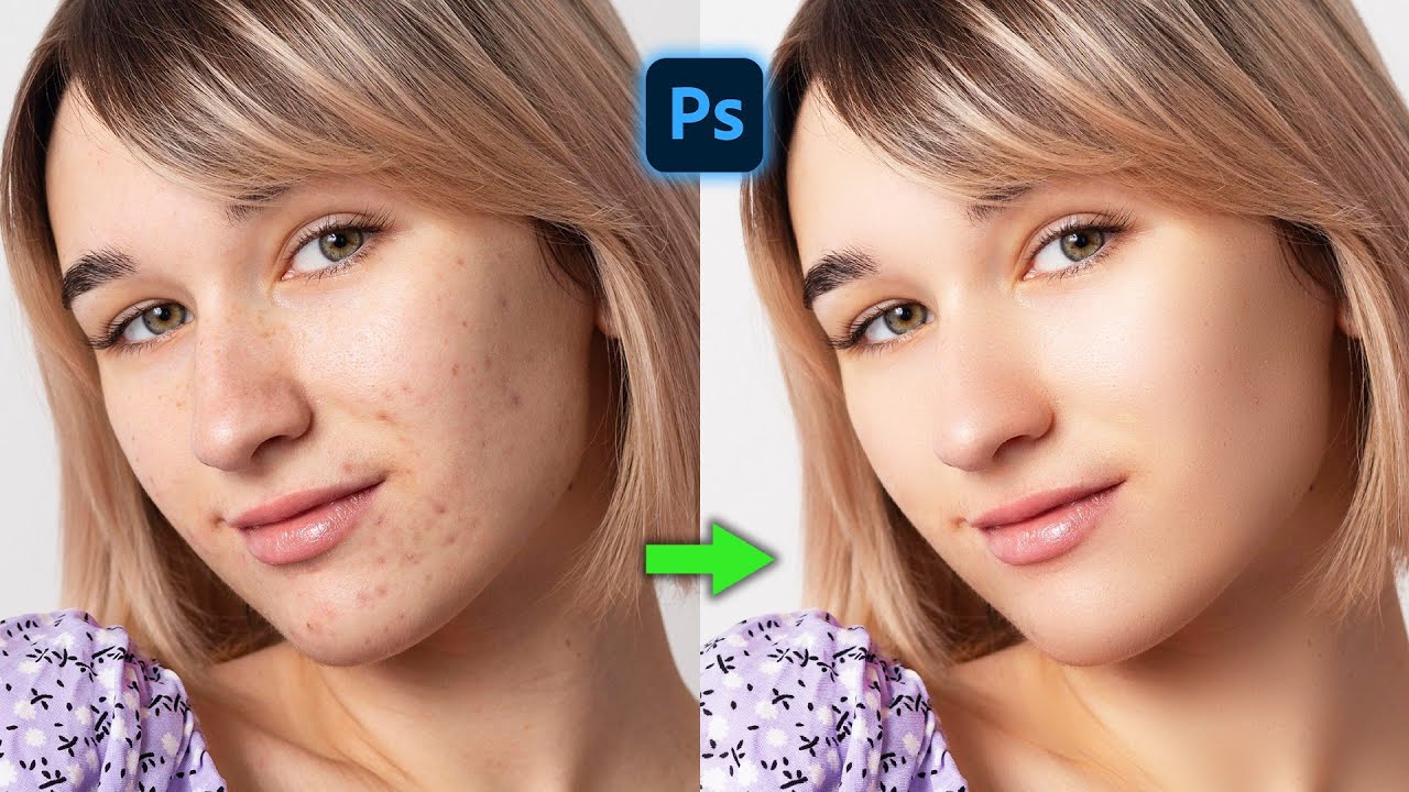 How to smooth skin in Photoshop 2023 || How do I make my face smoother in Photoshop?