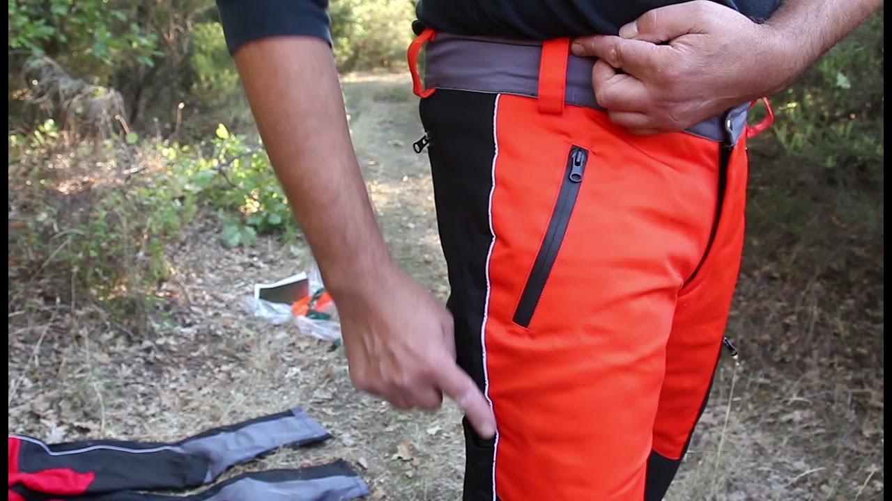 Pantaloni e salopette antitaglio