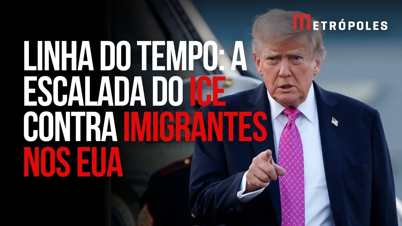 Entenda a escalada do ICE contra imigrantes nos Estados Unidos