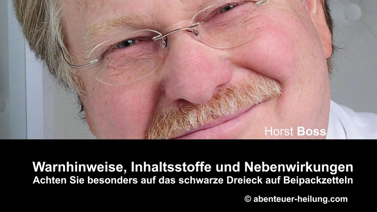 Warnhinweise, Inhaltsstoffe und Nebenwirkungen