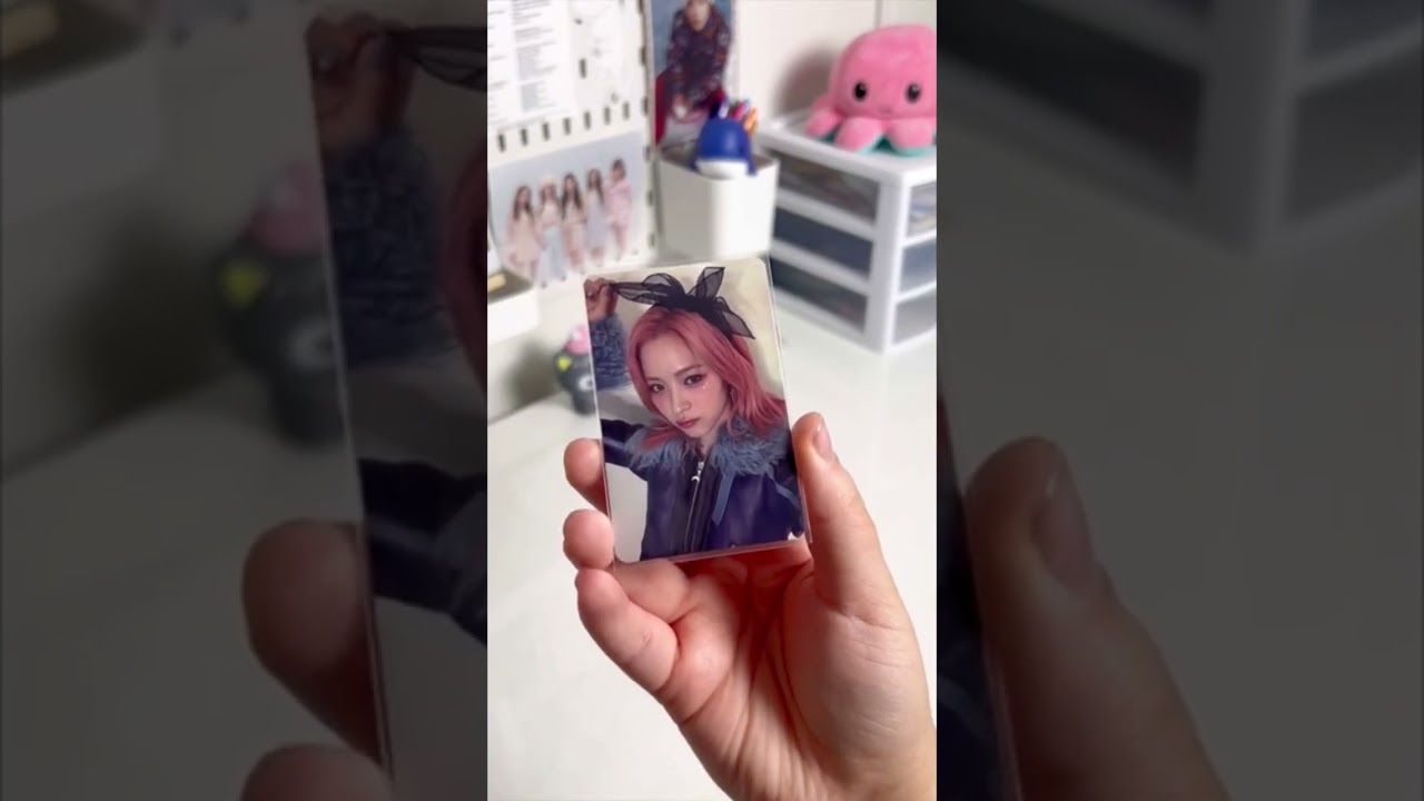 Double Sleeving 101 💫 #kpop #photocards #kpopstationery