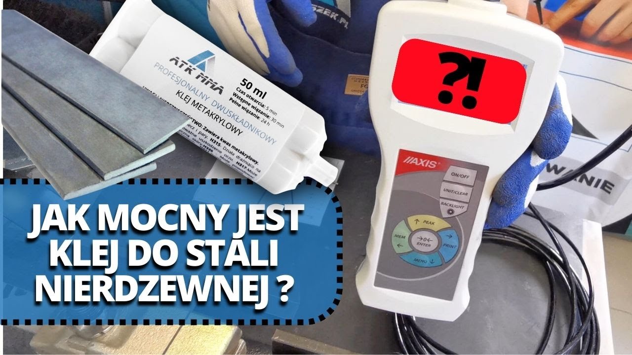 Klej do stali nierdzewnej ATK MMA