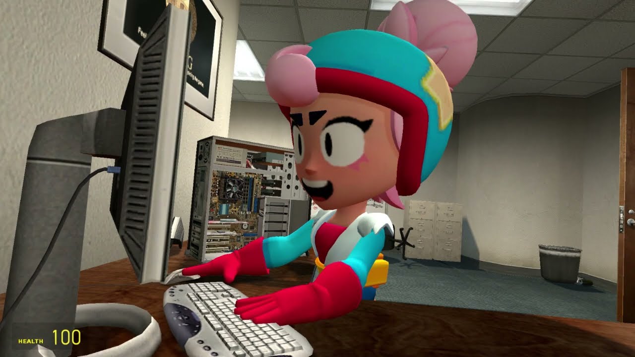 Brawl Stars Animacion Janet pierde en el CS ( GMOD )