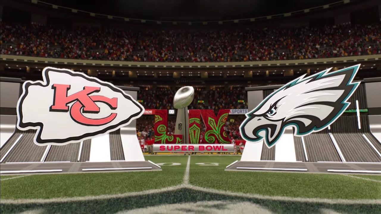 Chiefs vs Eagles Superbowl Simulation (Madden 25 PS5)