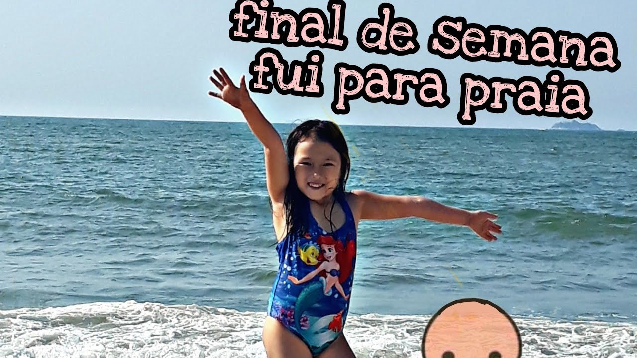 jamily saiu viajar para praia são Francisco do Sul sc