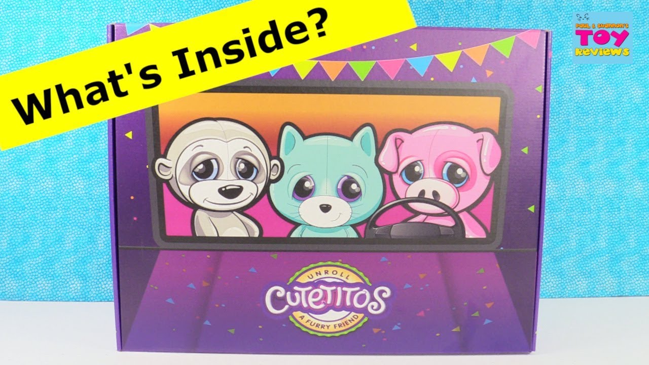 Cutetitos Blind Bag Burrito Rolled Plush Series 1 Unboxing Toy Review | PSToyReviews