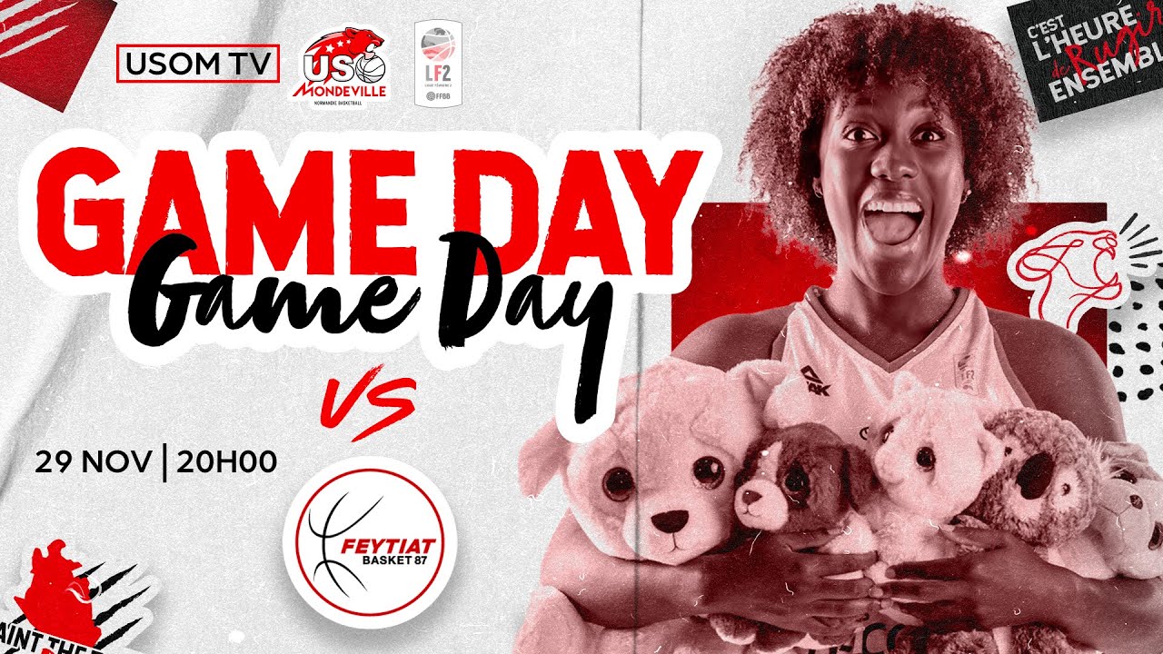 [REPLAY] USO Mondeville Basket - Feytiat | J9 Ligue Féminine 2 2025/2026