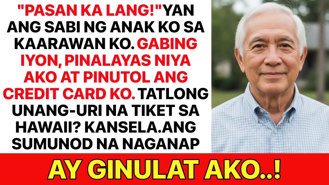 Tinawag akong pabigat ng anak at pinaalis – kaya kinansela ko ang ₱20,000 bakasyon nila…