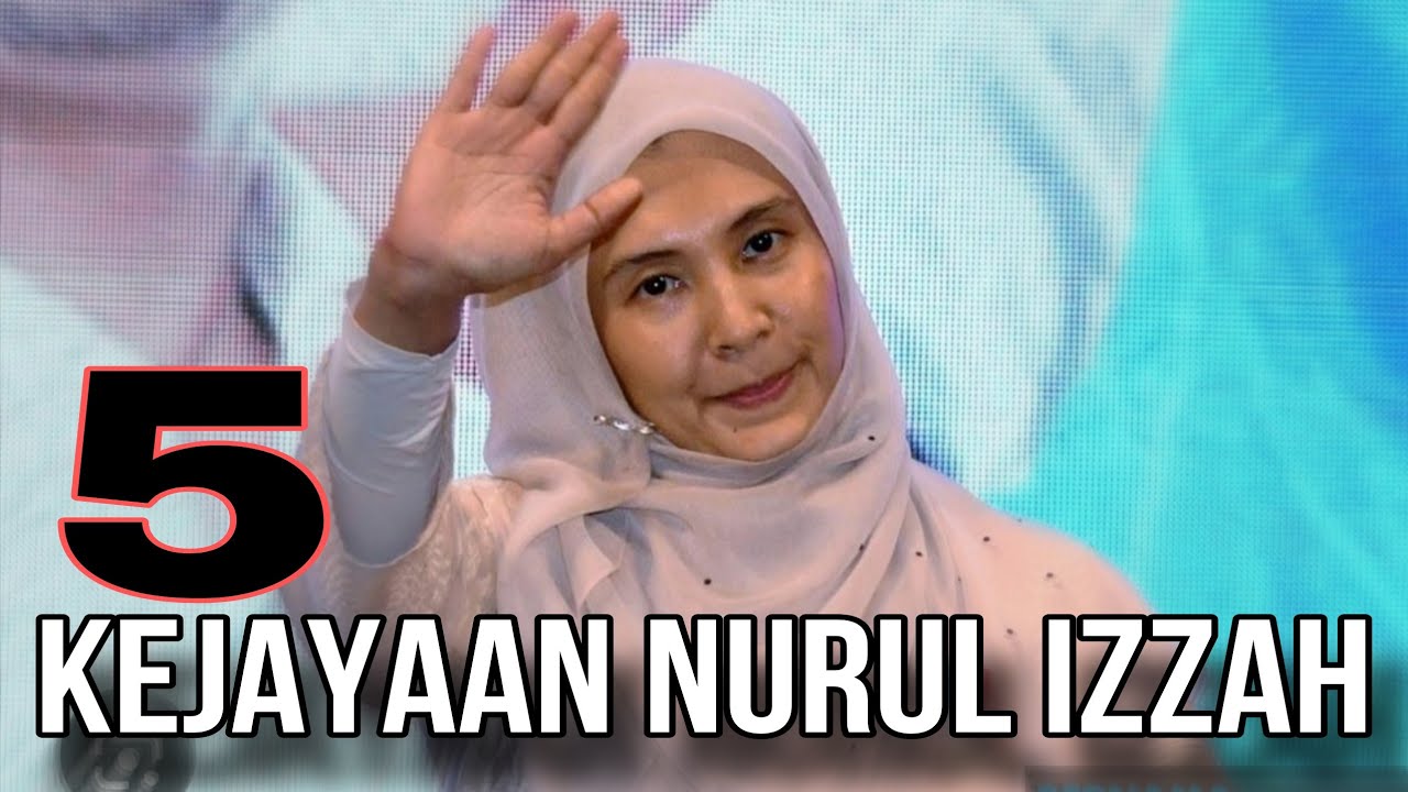 LIMA KEJAYAAN BESAR NURUL IZZAH - SEJAK MENJADI TIMBALAN PRESIDEN PKR