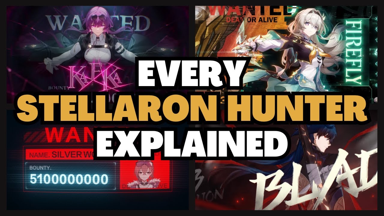 Every Stellaron Hunter Explained | Honkai Star Rail Lore