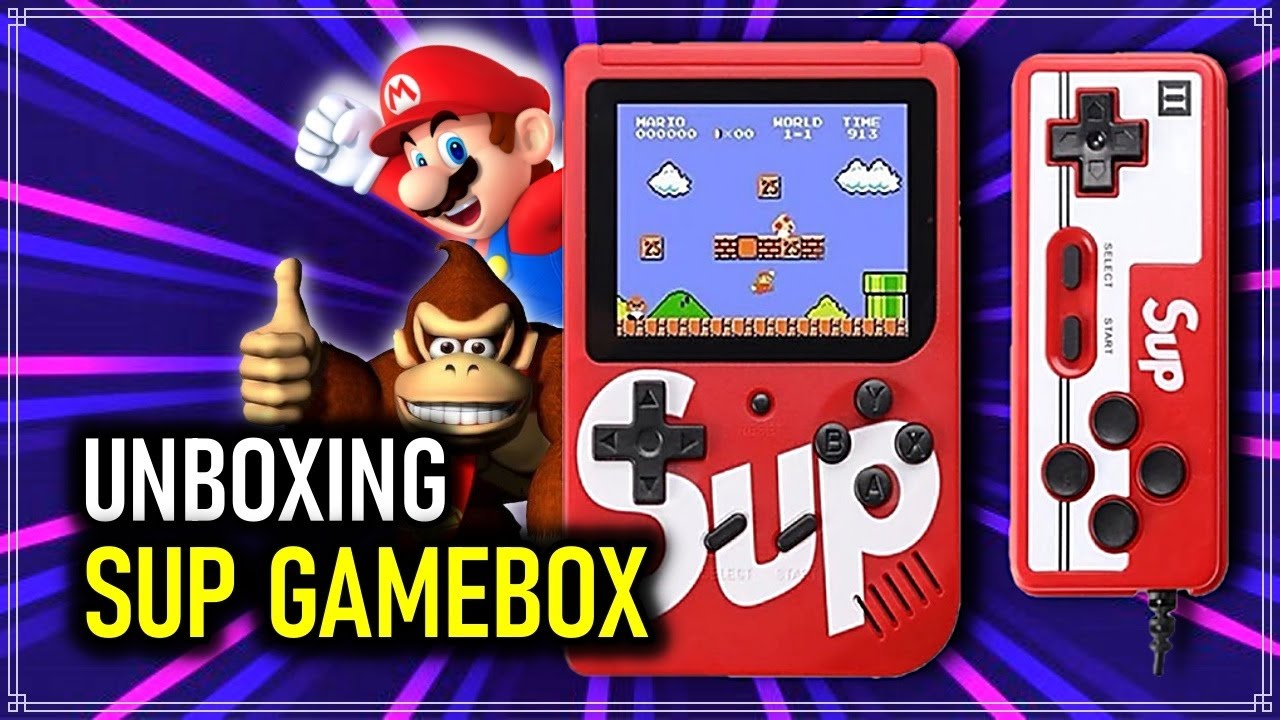GAMEBOY BARATO! SUP GAMEBOX - 400 EM 1 | UNBOXING E REVIEW