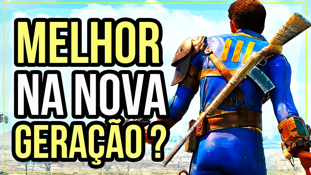 FALLOUT 4 na nova GERA&Ccedil;&Atilde;O VALE A PENA? - REVIEW/AN&Aacute;LISE