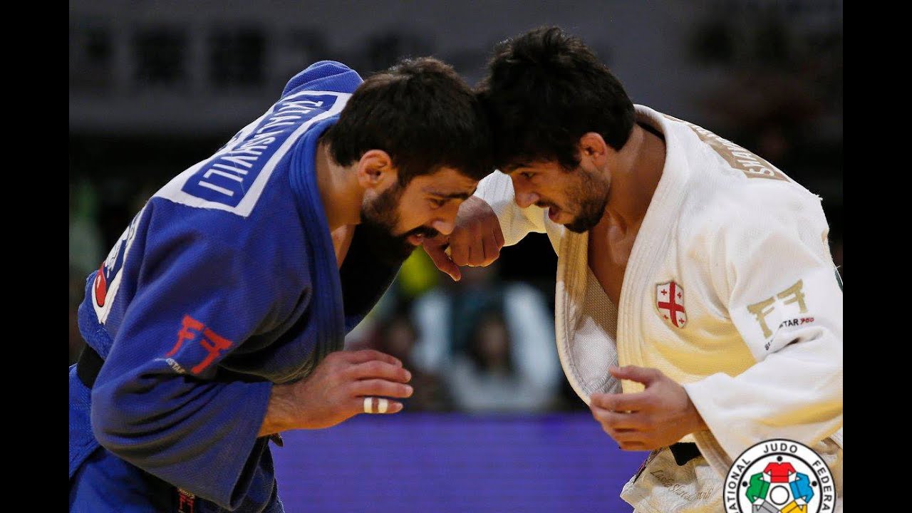 Nugzar Tatalashvili (GEO) vs. Lasha Shavdatuashvili (GEO) -73kg Judo Grand Slam Tokyo 2015