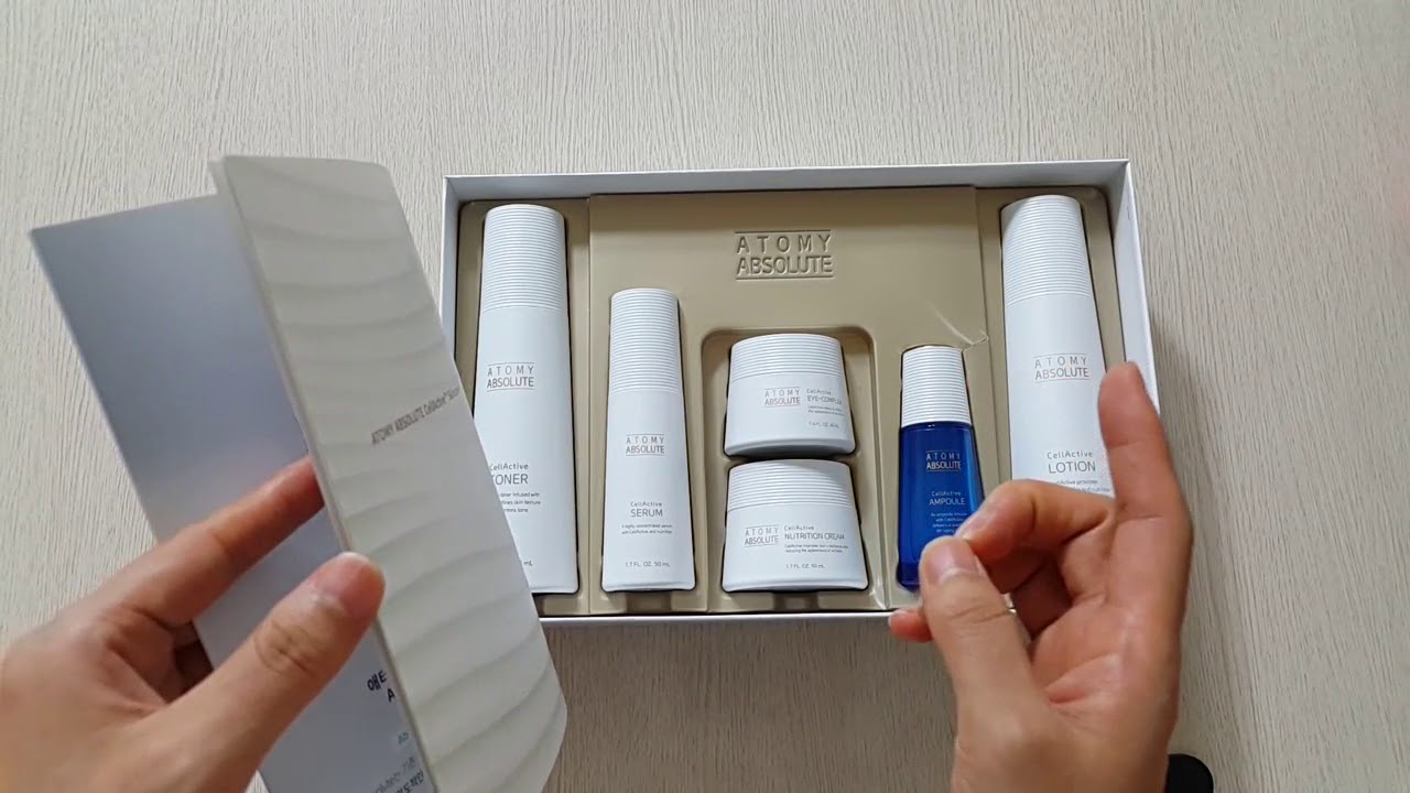 애터미 앱솔루트 화장품 사용감 그리고 10일후 변화-atomy absolute skincare