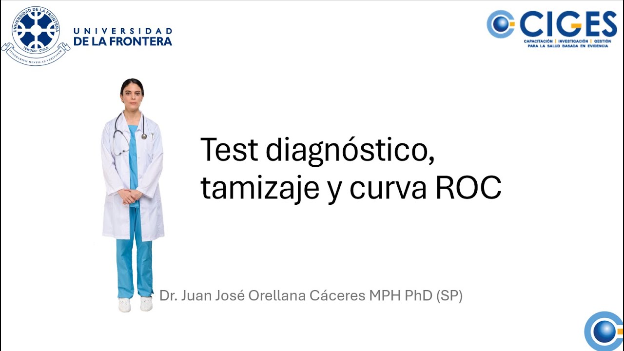 Test diagnóstico y curva ROC