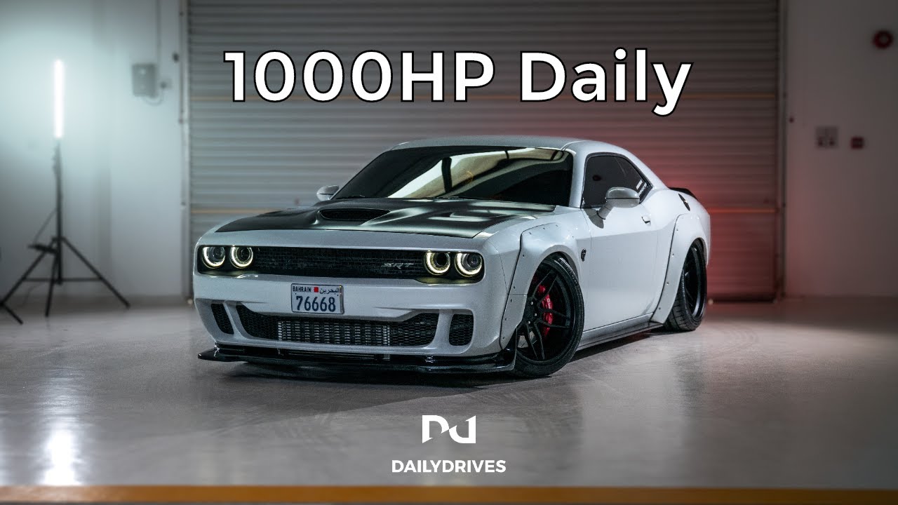 1000hp Dodge Challenger Hellcat Daily Driver Review