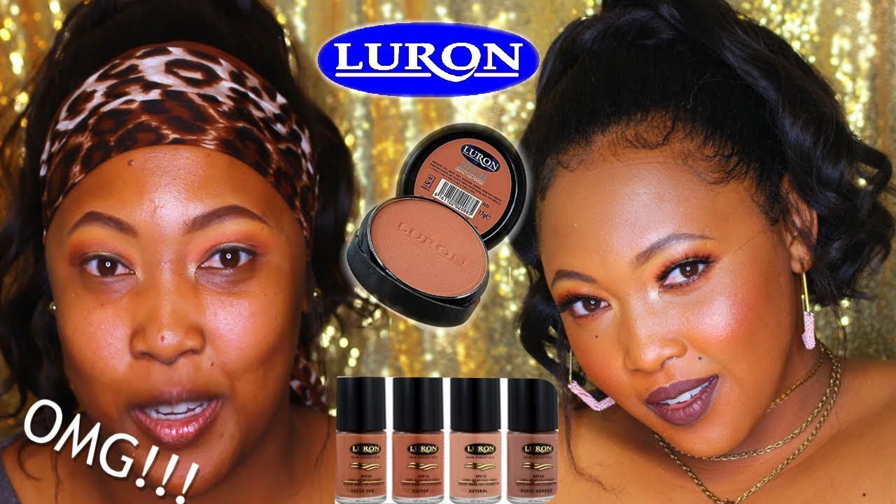 I tried the LURON FOUNDATION & SETTING POWDER and...