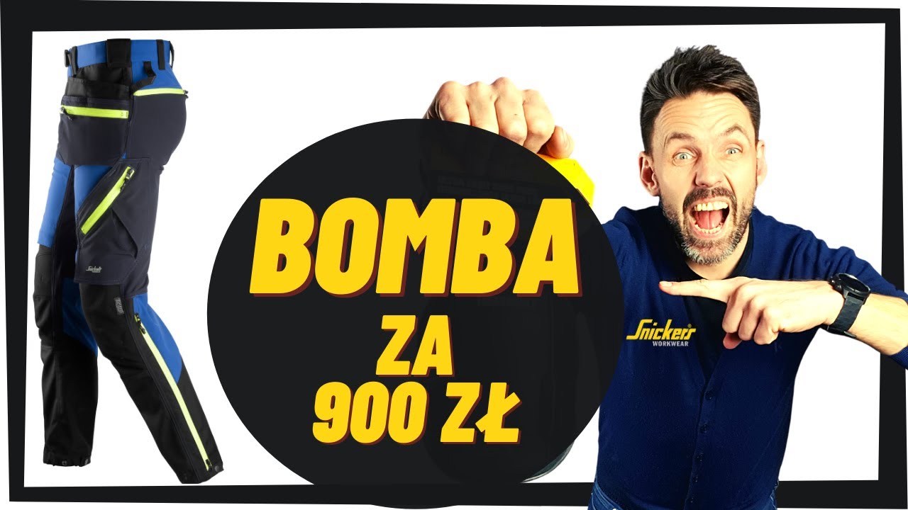 EXTREMALNE spodnie SNICKERS za 900 PLN !  Czy WARTO ?