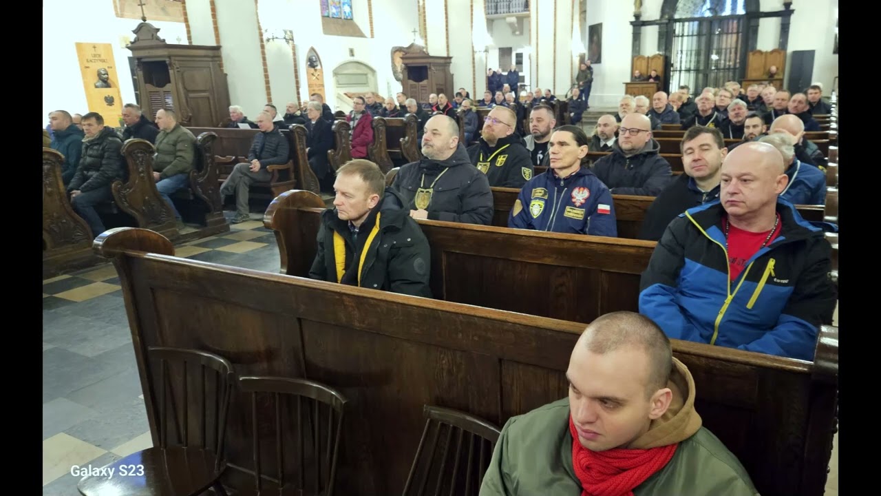 Męski Różaniec w Warszawie –1 03 2025– cz  I – Msza św  w Archikatedrze