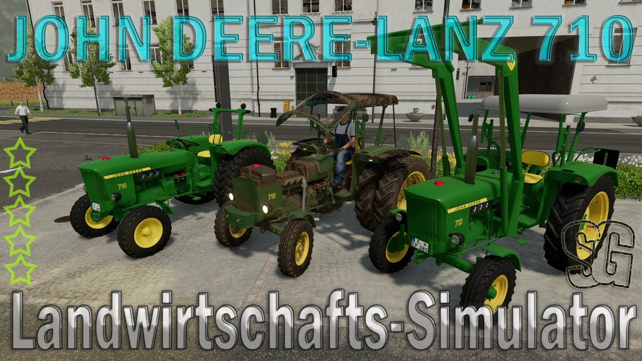 LS22 Modvorstellung -  JOHN DEERE-LANZ 710 V1.0.0.1 - Ls22 Mods