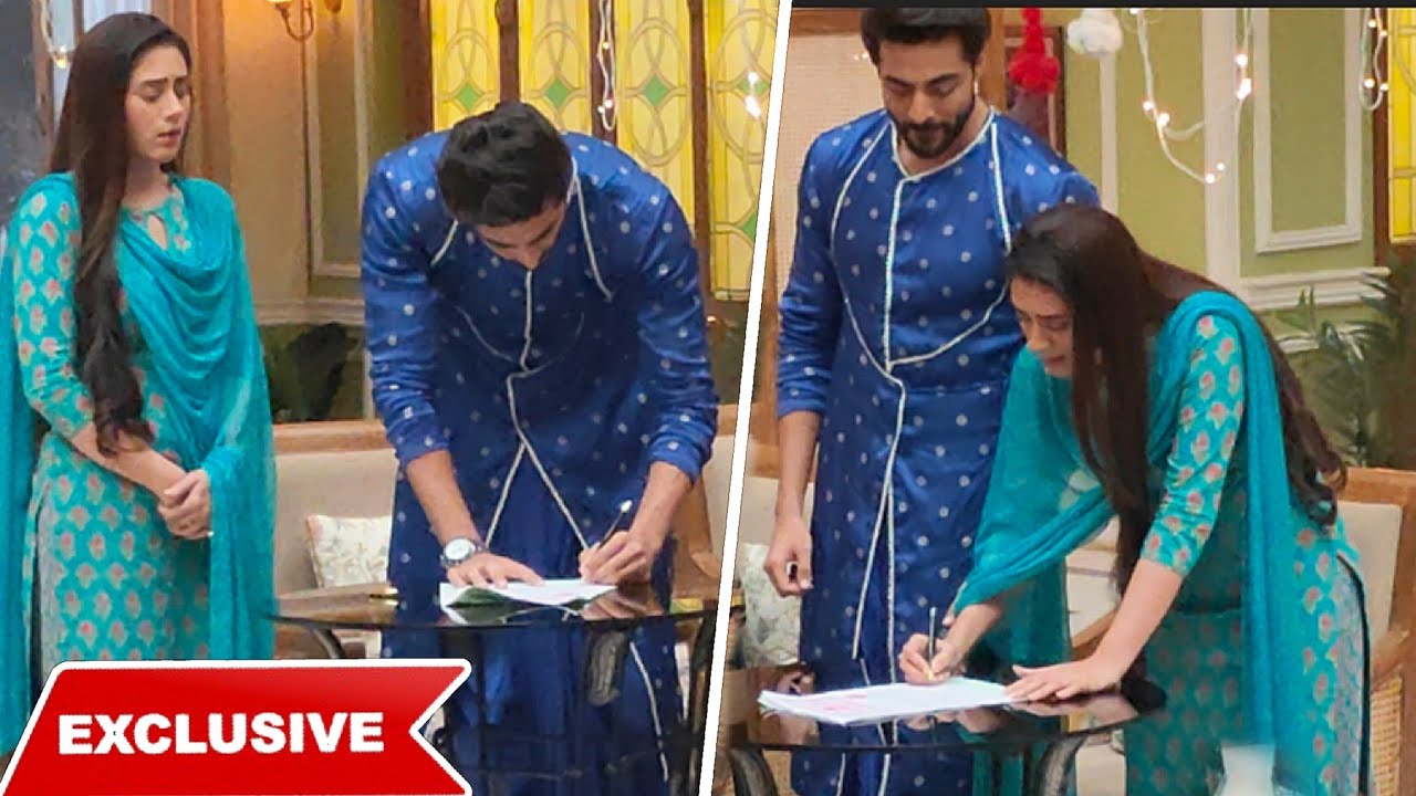 Jhanak Aur Anirudh Ne Diya Ek Dusre Ko Talak | Paper Sign Karte Waqt Hue Emotional | Jhanak | On Set