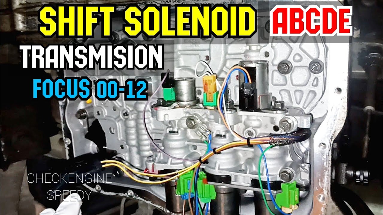 Como ordenar los SHIFT SOLENOID de Transmisión de Ford Focus 2000-2012