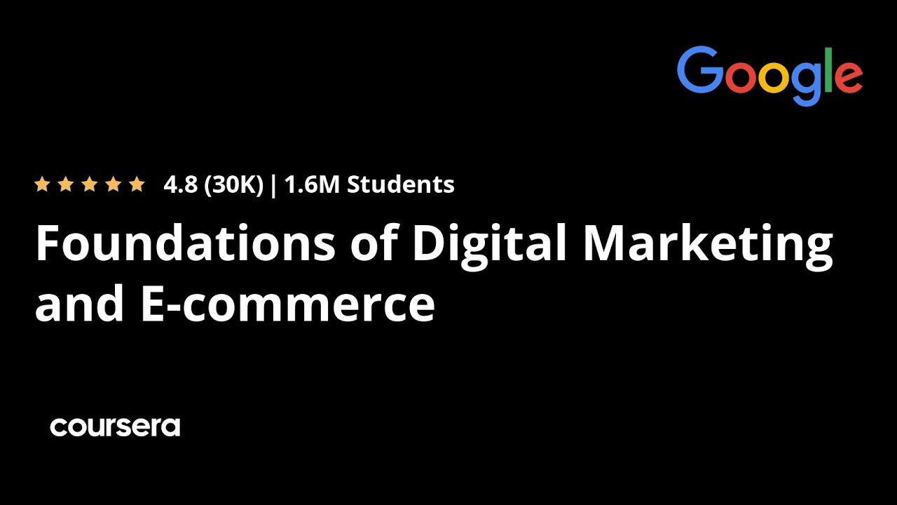 Foundations of Digital Marketing and E-commerce - The customer journey and marketing funnel