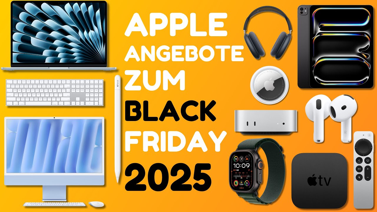 25 Top-Apple-Deals auf Amazon | Black Friday 2025