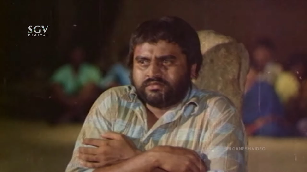 Lokesh Dies After Knowing Wife Is Having Affair - Parasangada Gende Timma Movie Climax Scene