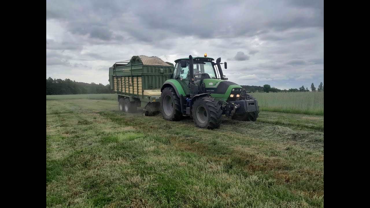 🔥🚜Sianokiszonka 2024 4xDeutz Fahr, John Deere, Renault w akcji by GR Mądry🚜🔥