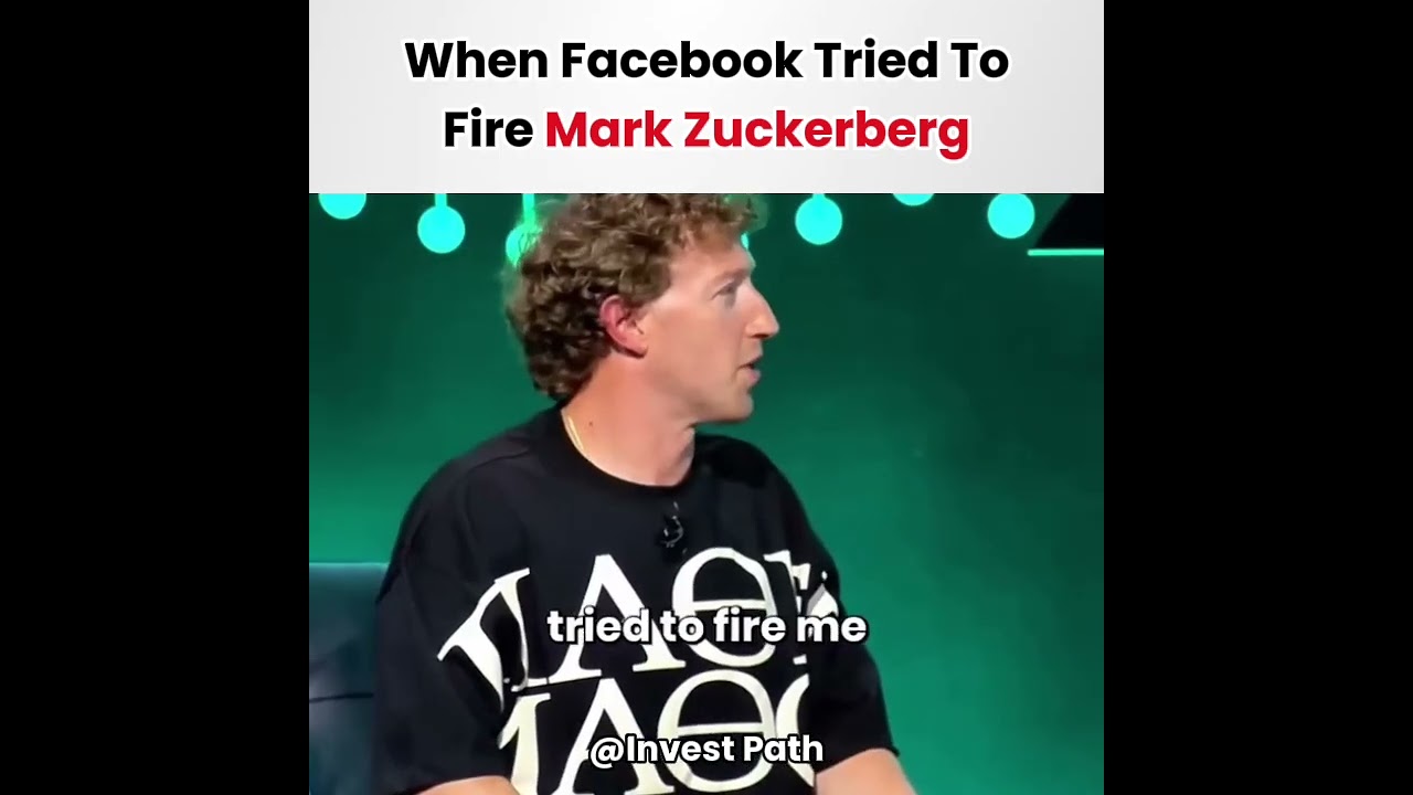 Марк Цукерберг, когда его чуть не уволили из Facebook