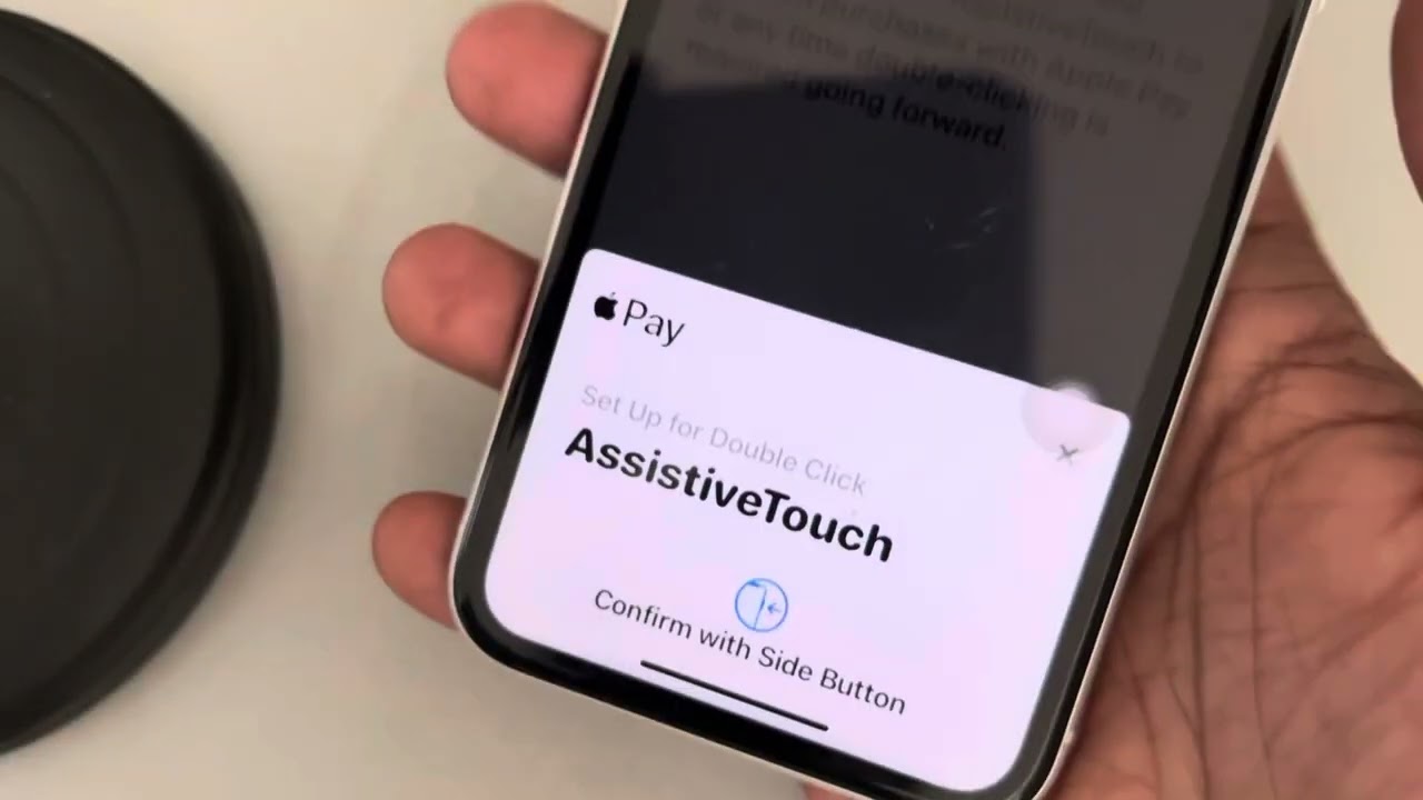 Как включить подтверждение с помощью Assistive Touch на iPhone