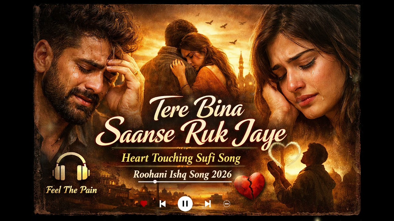 Tere Bina Saanse Ruk Jaye | Heart Touching Sufi Song | Roohani Ishq Song 2026