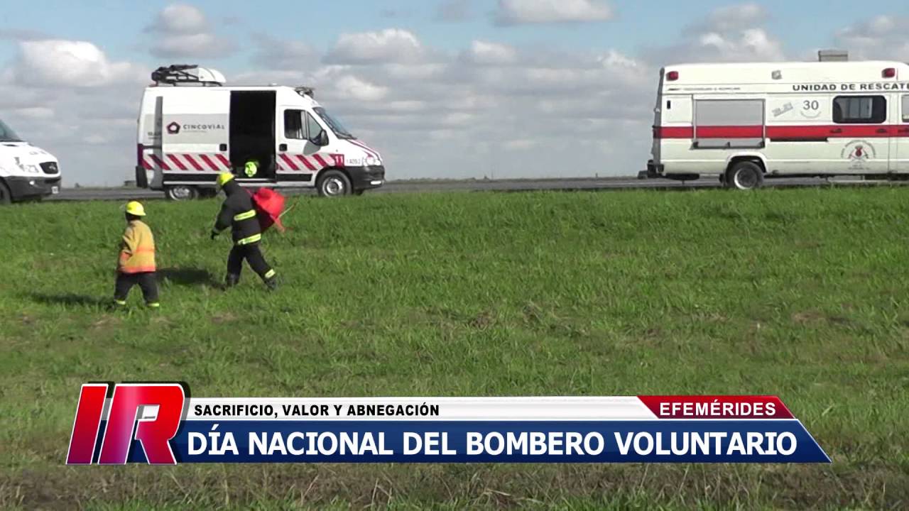 Homenaje de Canal 4 Regional a los Bomberos Voluntarios en su d&iacute;a