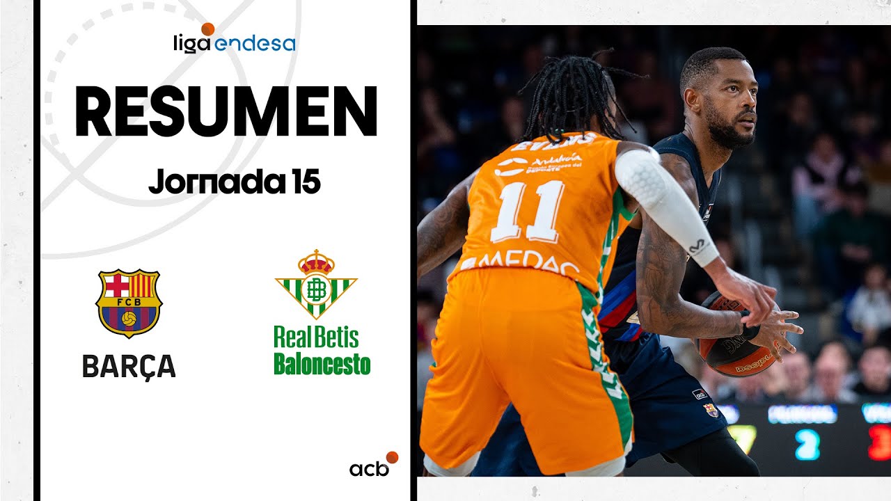 Barça - Real Betis Baloncesto (104-70) RESUMEN  | Liga Endesa 2022-23